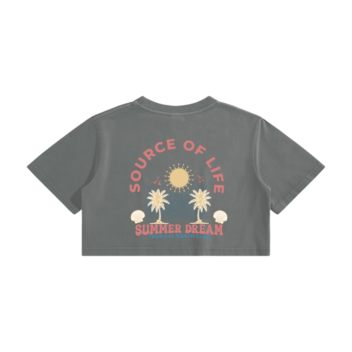 Source Of Life - Women's Crop Top