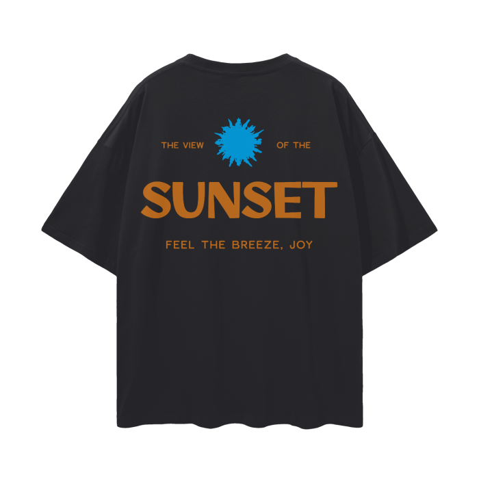 View of the sunset - Tee