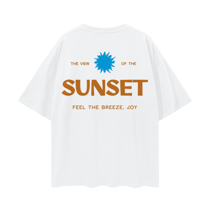 View of the sunset - Tee