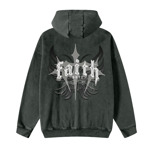 Faith Over Fear - Zip up Hoodie