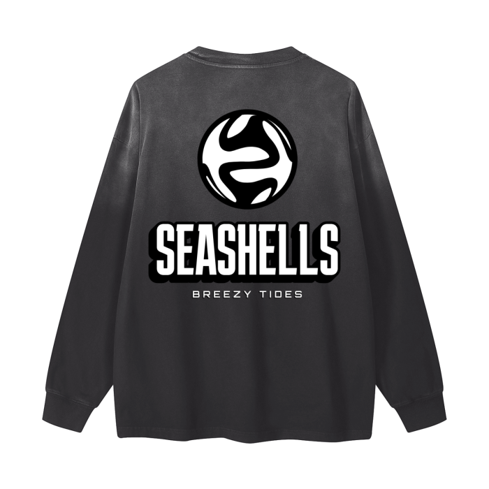 Seashells breezy tides - Long Sleeve